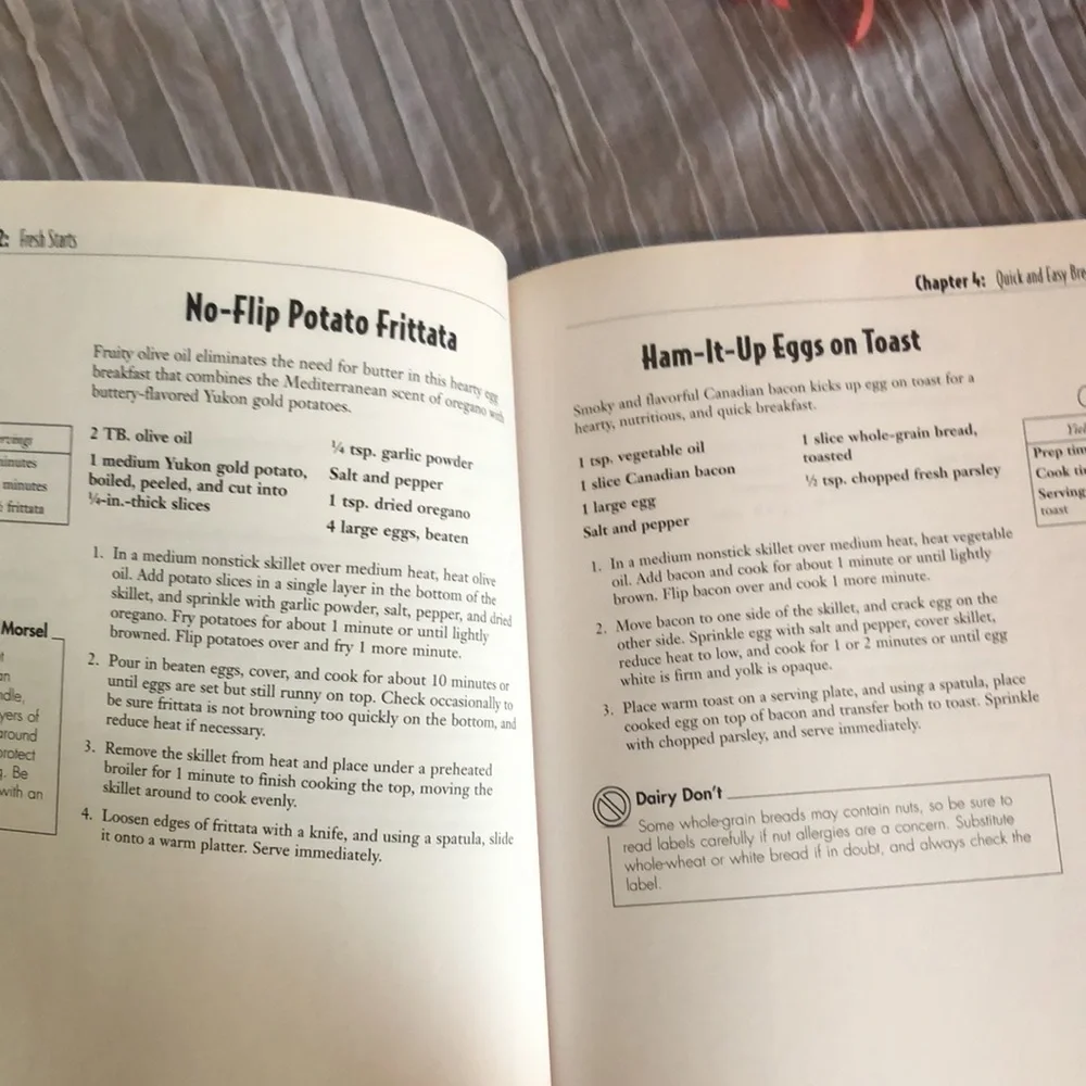 COMPLETE IDIOTS GUIDE TO DAIRY FREE EATING & Dairy Free Cookbook lot of 2 books